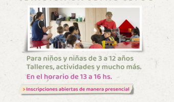 LA CASA DE LAS INFANCIAS EXTIENDE EL HORARIO POR LA TARDE